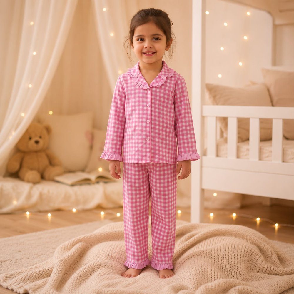 Pink Striped Pyjama